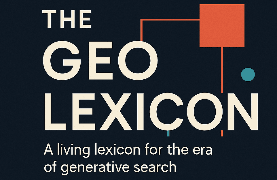 The GEO Lexicon