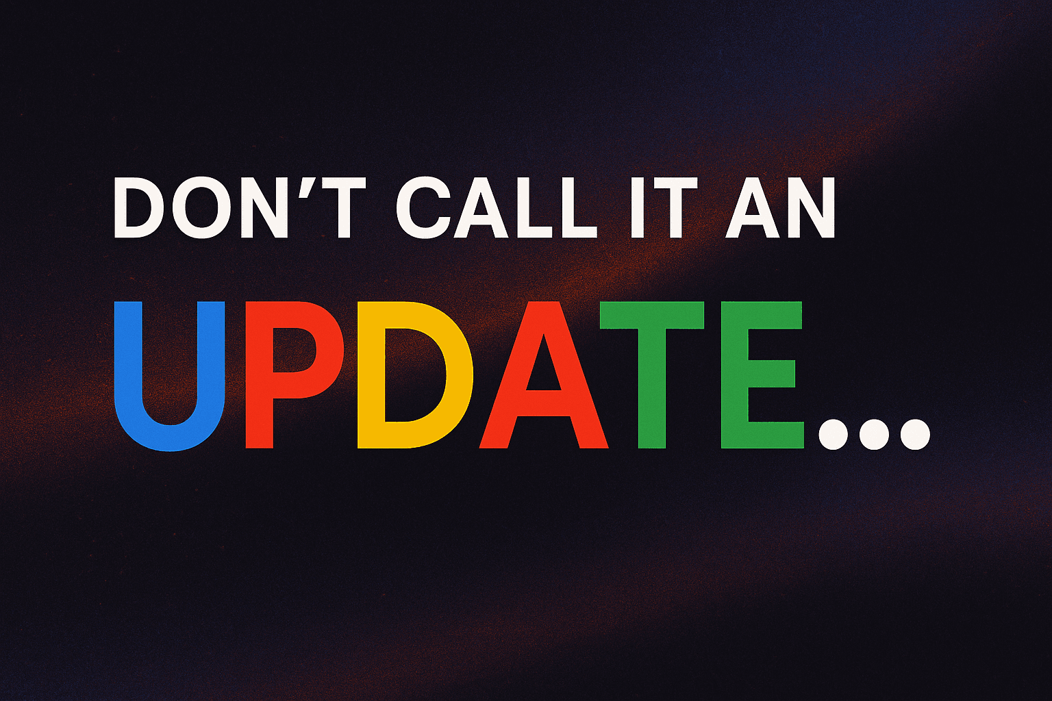 Google Shifts, The Web Shivers: What This Month’s Volatility Signals for SEO and GEO